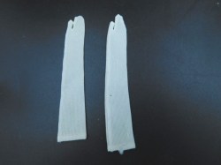 long white gloves